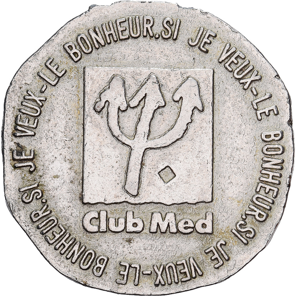 Francia, ficha, Club Med, Mini-Club, Métal, SPL-