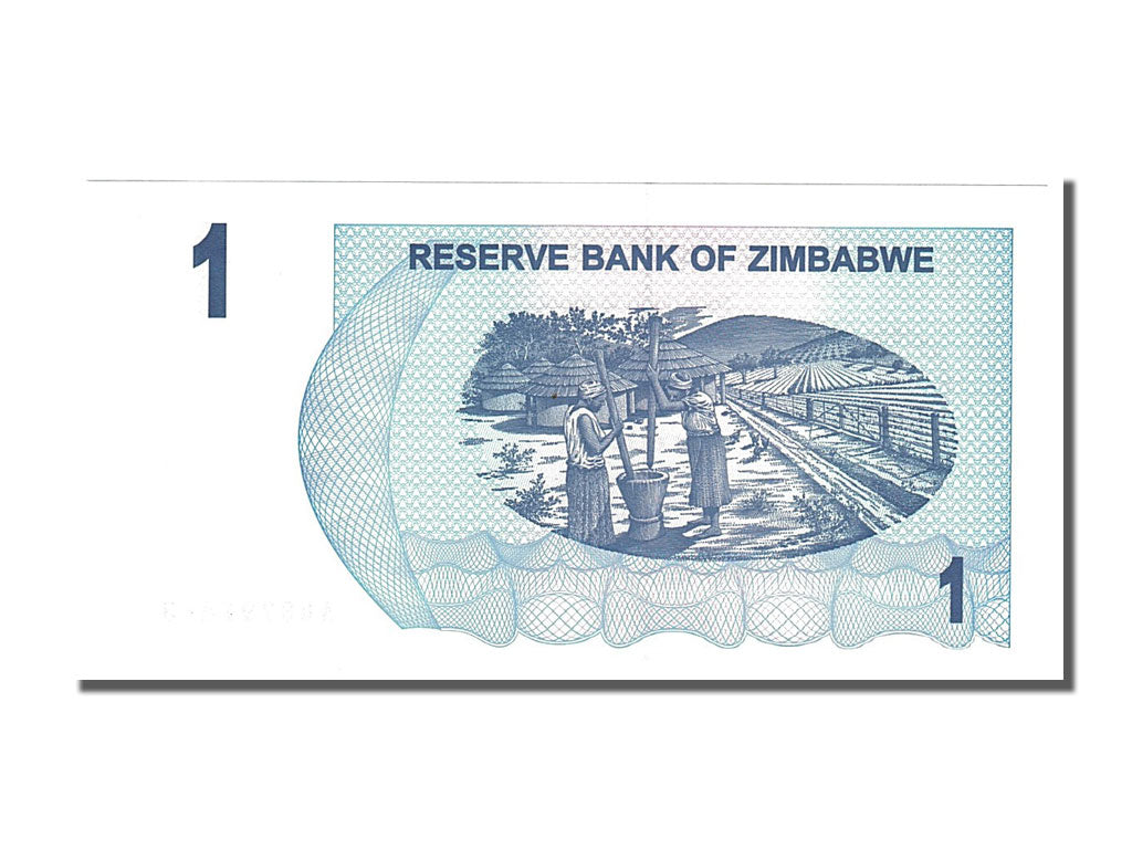 Billete, 1 Dollar, 2006, Zimbabue, 2006-08-01, UNC