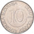 Coin, Slovenia, 10 Tolarjev, 2005, MS(63), Copper-nickel, KM:41