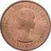 Great Britain, Elizabeth II, Penny, 1953, Bronze, EF(40-45), KM:883