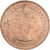 Grã-Bretanha, Elizabeth II, 1/2 Penny, 1953, Bronze, AU(50-53)
