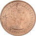 Grã-Bretanha, Elizabeth II, 1/2 Penny, 1953, Bronze, AU(50-53)