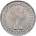 Grã-Bretanha, Elizabeth II, 6 Pence, 1953, Cobre-níquel, AU(55-58), KM:889