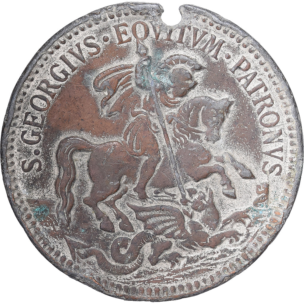 Reino Unido, medalla, Saint Georges Terrassant le Dragon, Bronce, BC+