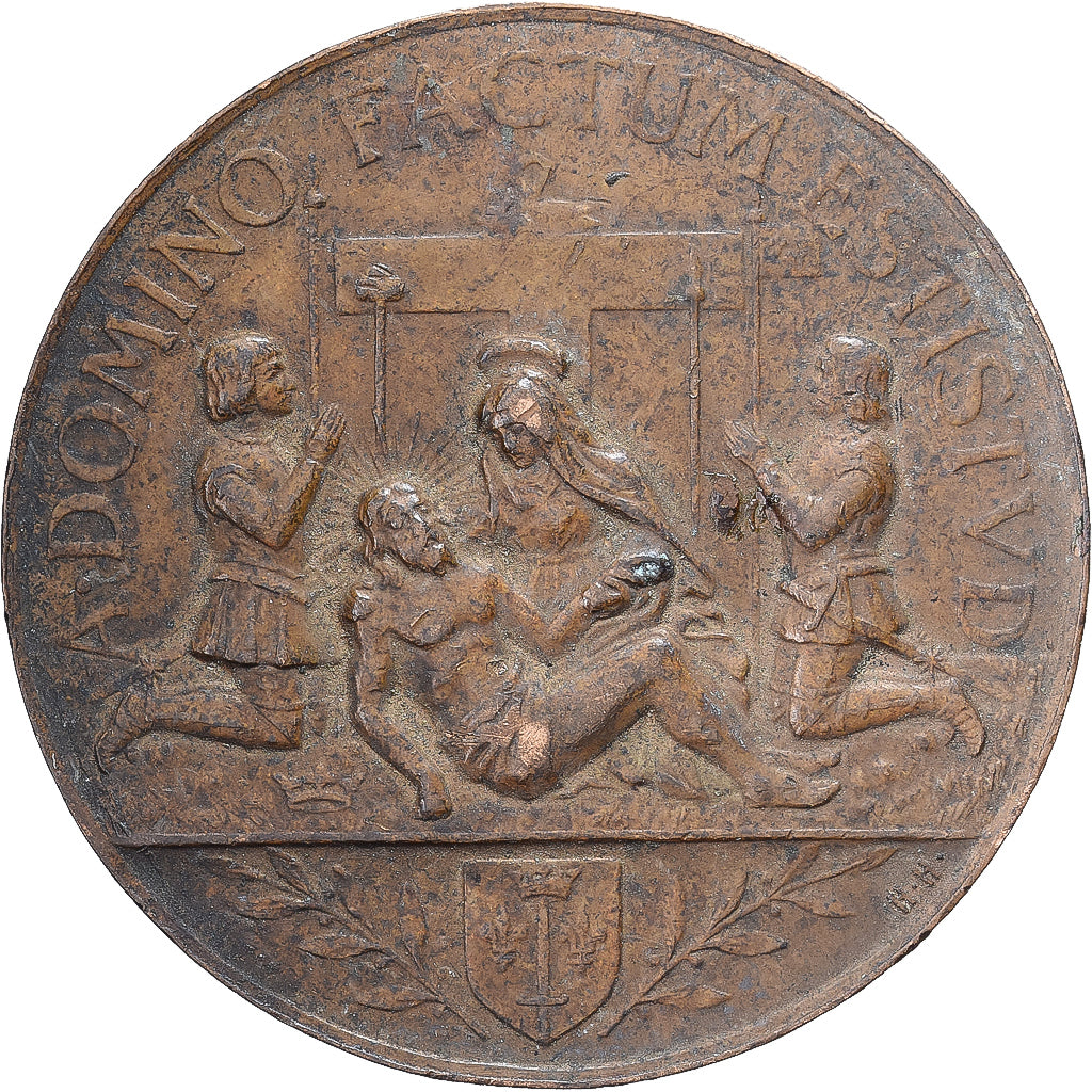 Francja, medal, Jeanne d'Arc, Orléans, Brązowy, EF(40-45)