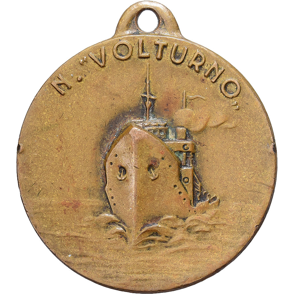 Italy, Medal, N.Volturno, Bronze, EF(40-45)
