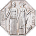 France, Jeton, Compagnie des agents de change, 1967, Argent, SUP
