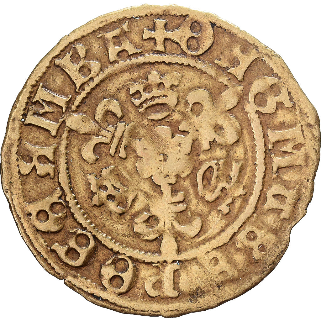 France, Token, Nuremberg, Jeton de Compte au Type du Gold Gulden, Brass