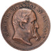 Danemark, Médaille, Frederik VII, For Deeltagelse I Kriegen, 1848-1850, Cuivre