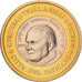 Vatican, Medal, 1 E, Essai-Trial Jean Paul II, 2003, Bi-Metallic, MS(65-70)