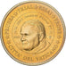 Vatican, Medal, 10 C, Essai-Trial Jean Paul II, 2003, Copper-Nickel Gilt