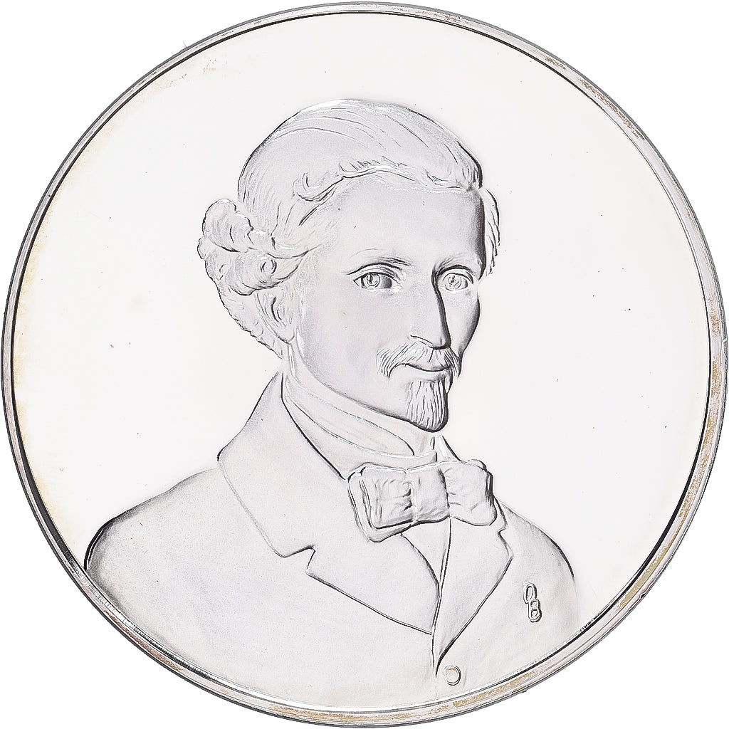 France, Medal, Peinture, 150ème Anniversaire de la Naissance de Lega, 1976