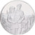 France, Medal, Tennis, Centenaire de Wimbledon, 1977, Silver, MS(65-70)