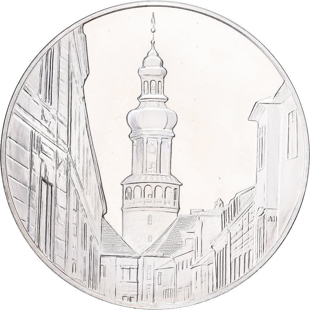 France, Medal, 700 Ans de Sopron, Hongrie, 1977, Silver, MS(65-70)