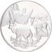 France, Medal, 10ème Anniversaire de l'Indépendance du Botswana, 1976, Silver