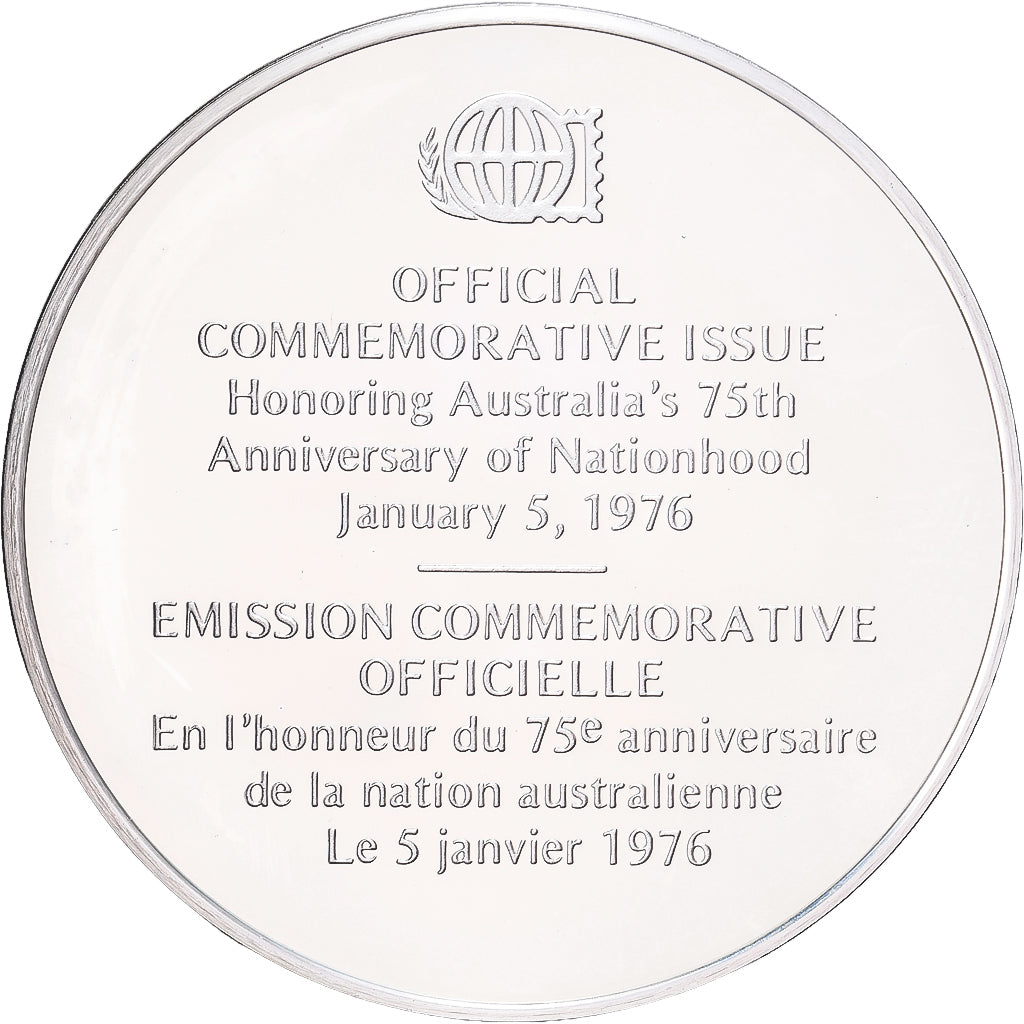 Frankrijk, Medaille, 75ème Anniversaire de la Nation Australienne, 1976