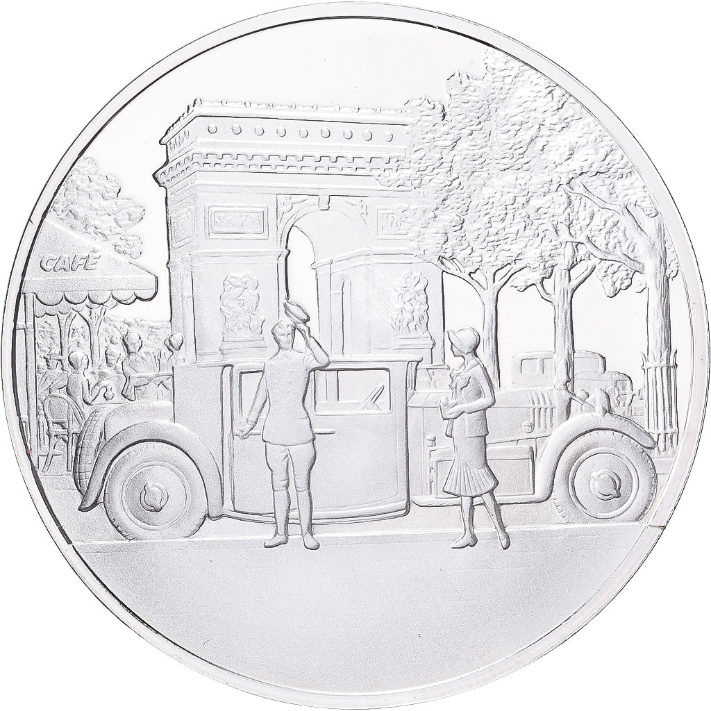 Monaco, Medal, VOISIN, V12, Silver, MS(63)