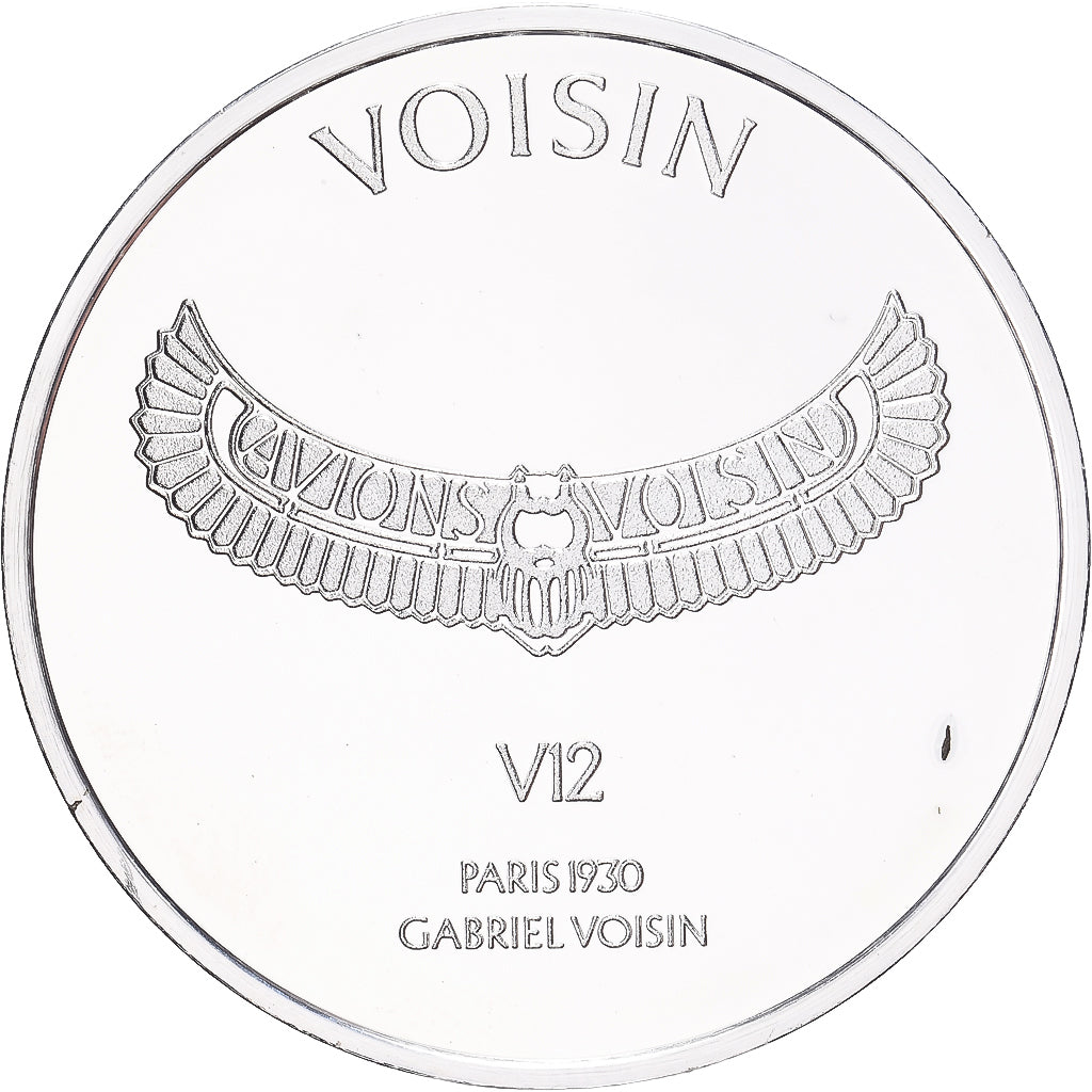 Monaco, Medal, VOISIN, V12, Silver, MS(63)