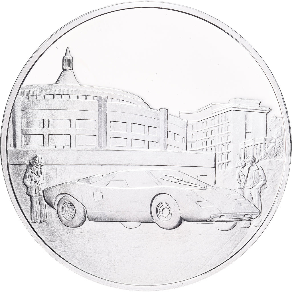 Monaco, Medal, Lamborghini, Type LP400, Silver, MS(63)