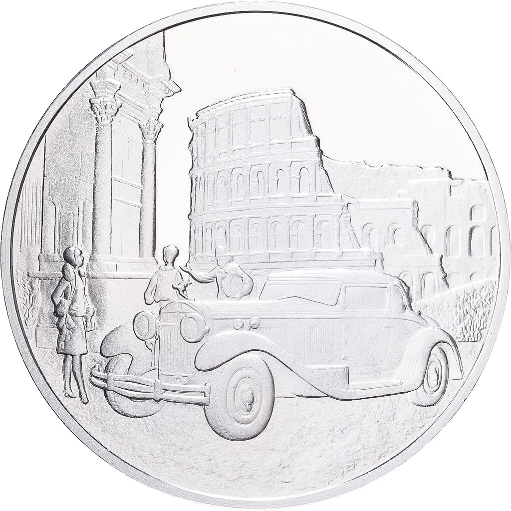 Monaco, Medal, ISOTTA-FRASCHINI, Type 8A, Silver, MS(63)