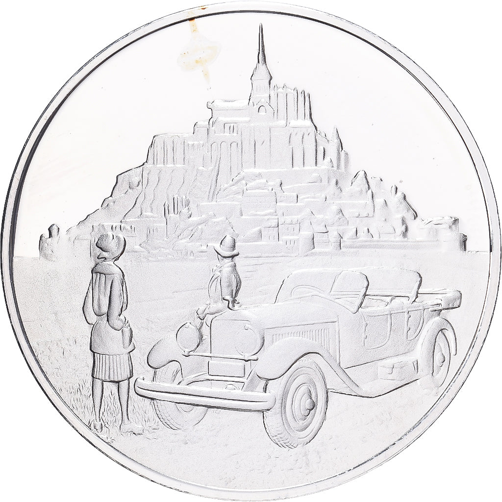Monaco, Medal, HISPANO-SUIZA, Type H6B, Silver, MS(63)