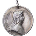 France, Medal, Jeanne d'Arc, Ville de Paris, Silvered bronze, Corbierre