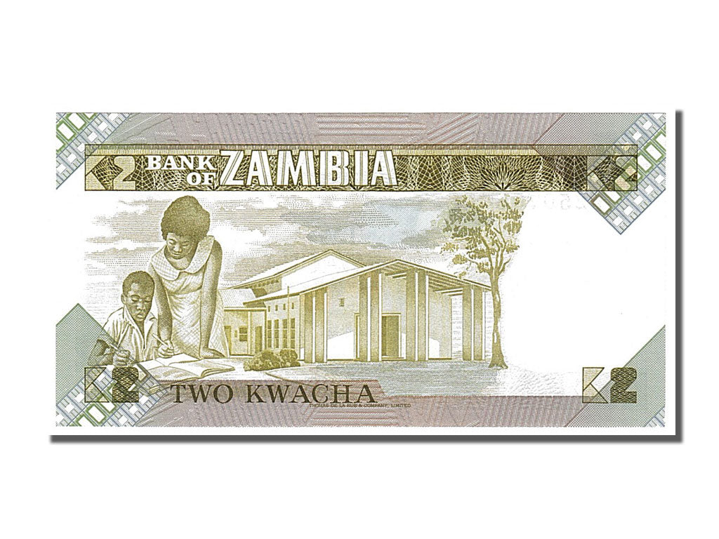 Banknote, Zambia, 2 Kwacha, 1980, UNC(65-70)