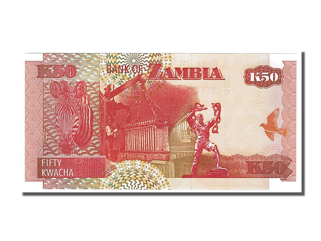 Banknote, Zambia, 50 Kwacha, 2003, UNC(65-70)
