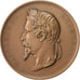 France, Medal, Napoléon III, Voyage de Napoléon dans les Départements du