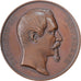 France, Medal, Napoleon III , Exposition Universelle Agriculture Industrie Beaux