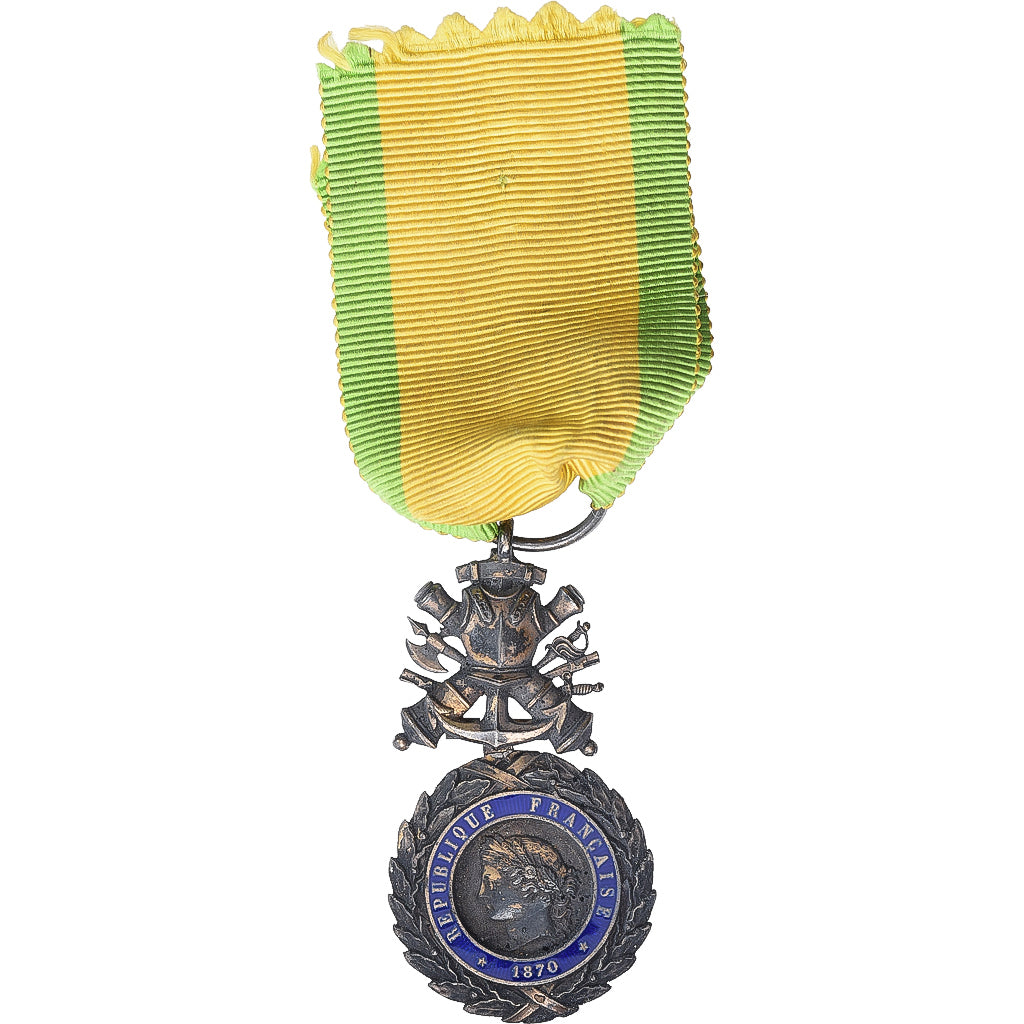 Francja, Troisième République, Valeur et Discipline, medal, 1870, Bardzo dobra