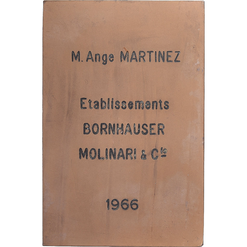 França, medalha, Fédération Nationale de l'Equipement Electrique, 1966