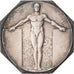 Frankreich, Medaille, Sport et Santé, 1960, Silvered bronze, SS