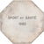 France, Medal, Sport et Santé, 1960, Silvered bronze, EF(40-45)
