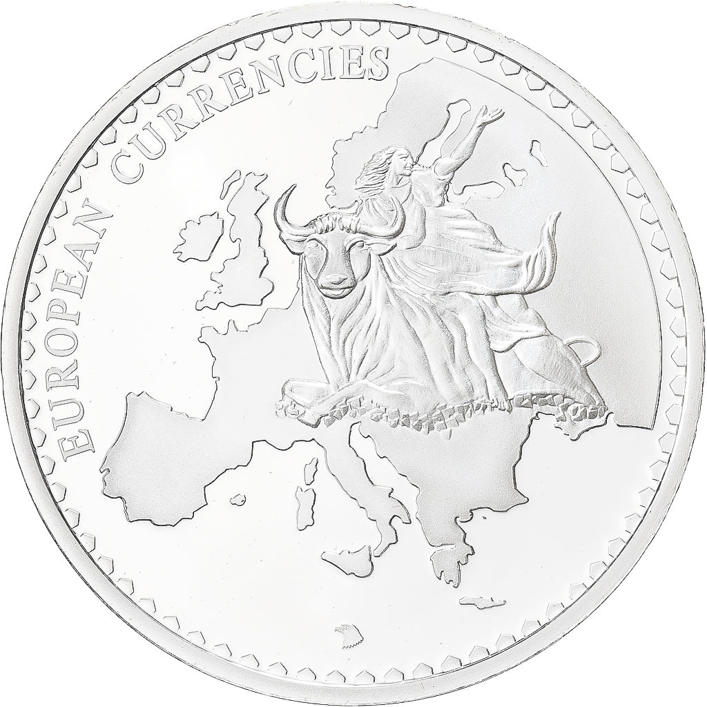 Niemcy, medal, European Currencies, Miedź-Nikiel, MS(63)