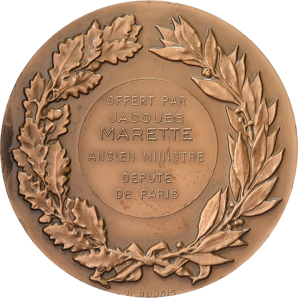 France, Medal, Le Bouliste, Bronze, Gibert, AU(50-53)