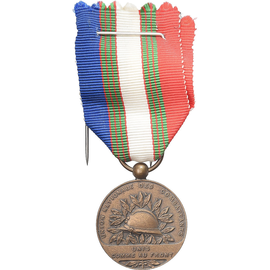 France, Union Nationale des Combattants, Politics, Society, War, Médaille