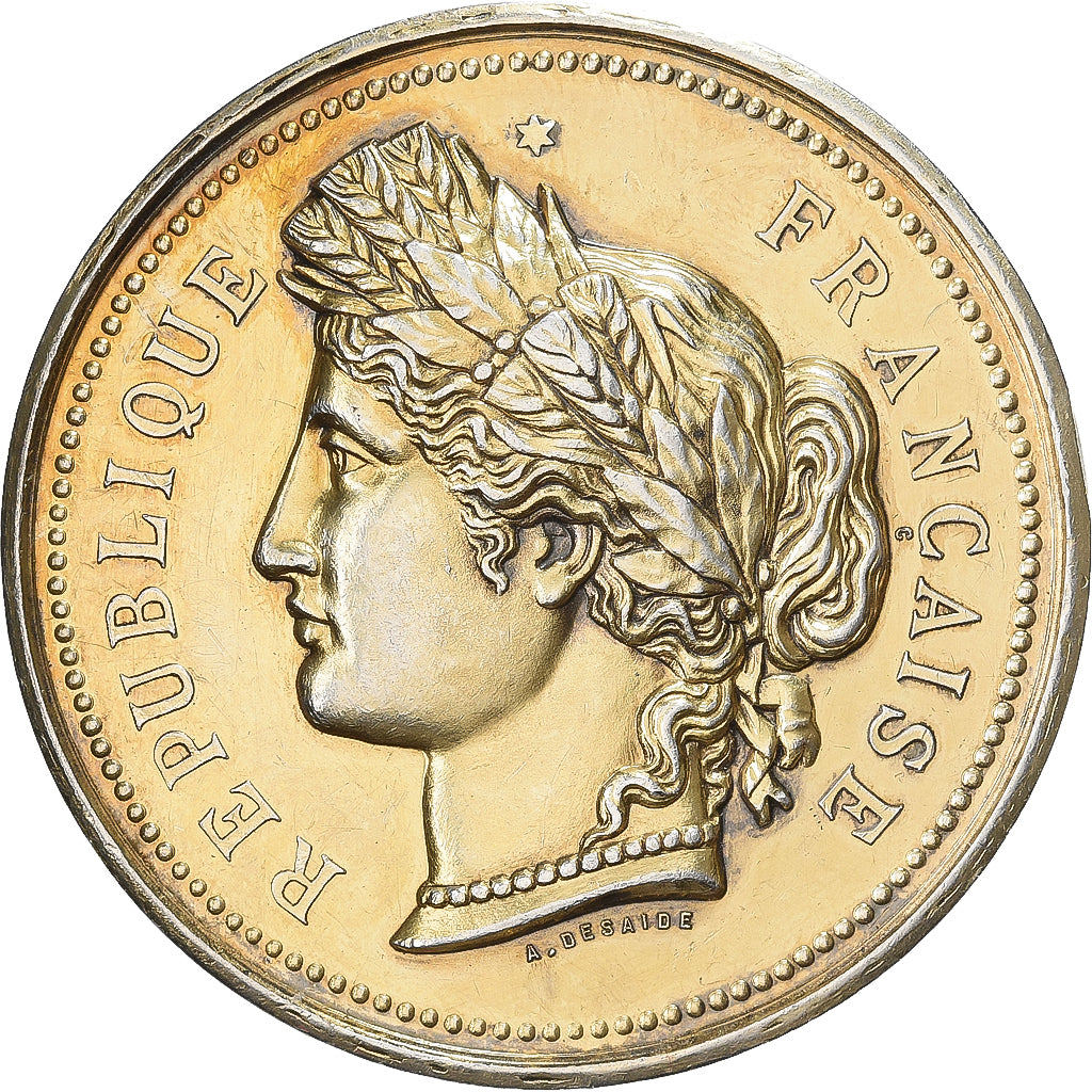 France, Medal, Comice Agricole de Dié, Vermeil, Desaide, AU(55-58)