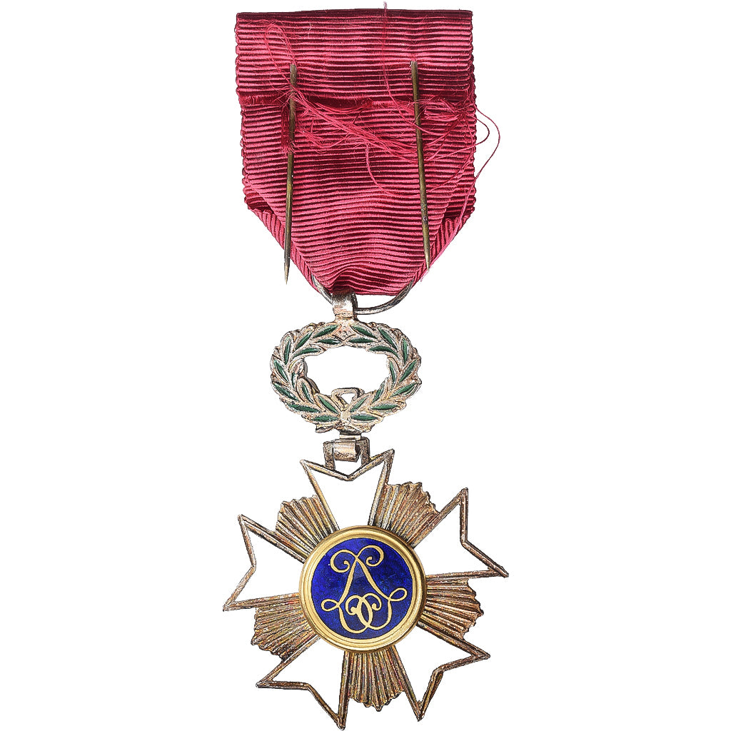 Belgique, Ordre de la Couronne, Léopold II, Médaille, Très bon état, Bronze