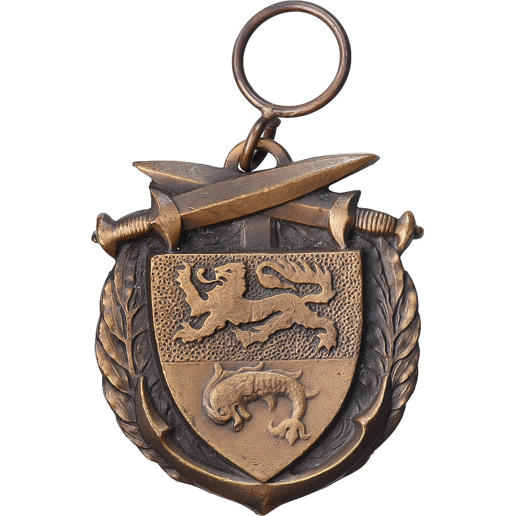 Francja, Médaille de Dunkerque, WAR, medal, 1940, Doskonała jakość