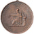France, Medal, Fête de la Caisse des Ecoles, Clichy (Seine), 1886, Copper