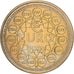 France, Medal, Ecu Europa, 1997, Bronze Florentin, MS(63)