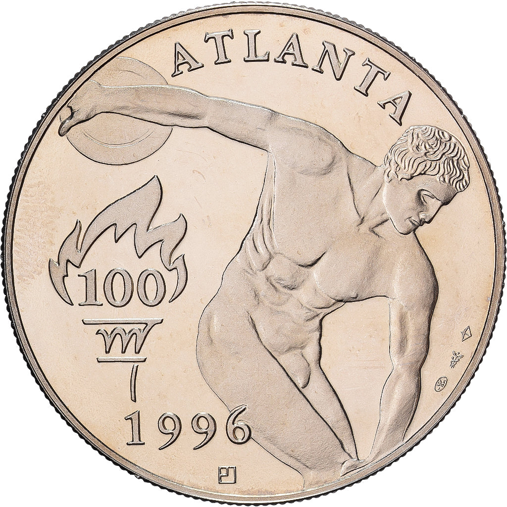 France, Medal, Atlanta Summer Olympic Games, Swimming, 1996, Copper-nickel