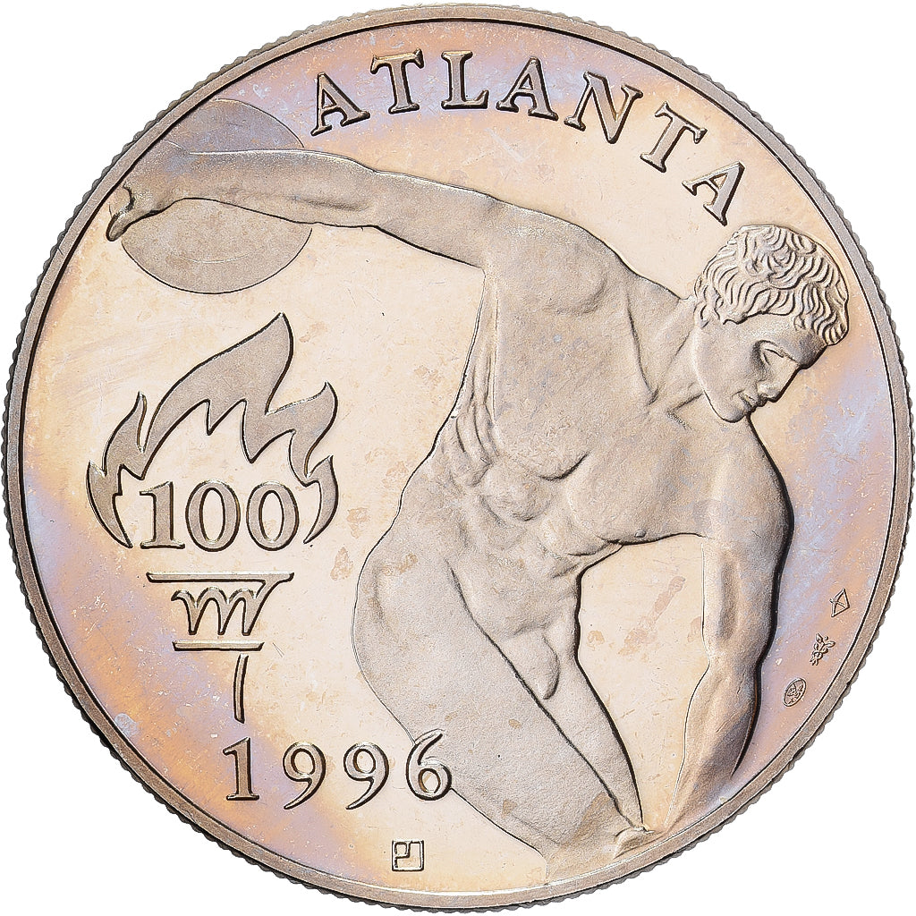 France, Medal, Jeux Olympiques d'Atlanta, Judo, 1996, Copper-nickel, Jimenez
