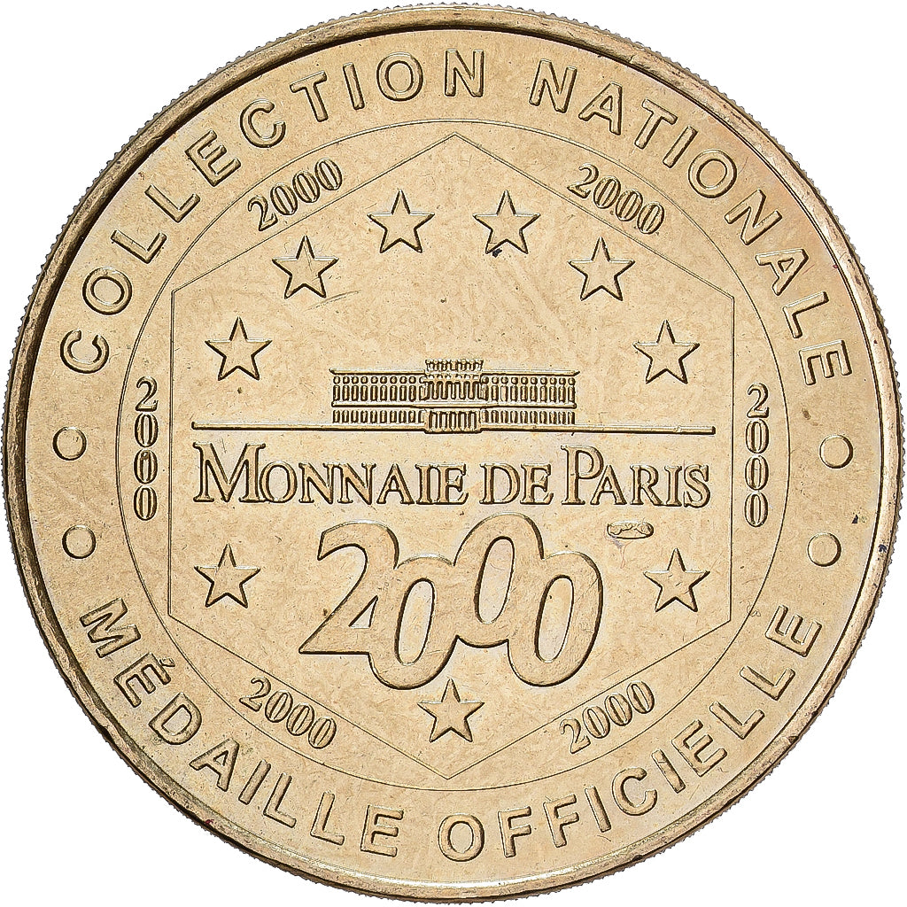 France, Token, Les Epesses - Puy du Fou n° 1, 2000, Copper-nickel Aluminium