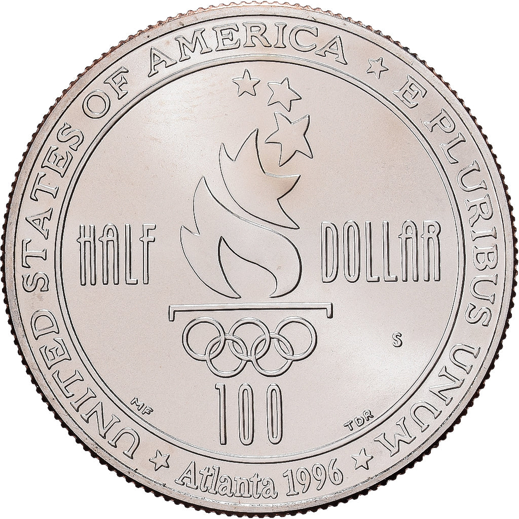 États-Unis, Half Dollar, Jeux Olympiques Atlanta 1996, 1996, San Francisco