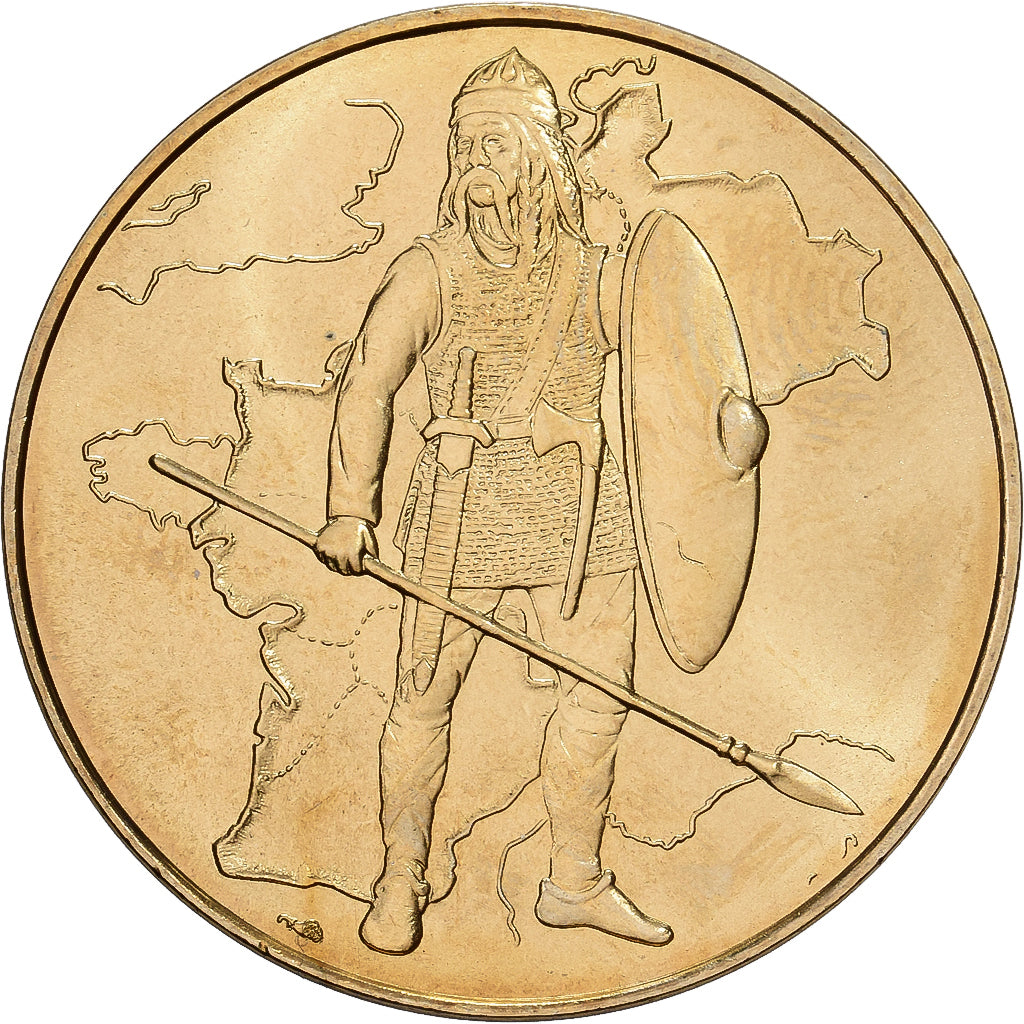 France, Jeton, Théodoric, 1996, Cupro-nickel Aluminium, FDC, MDP