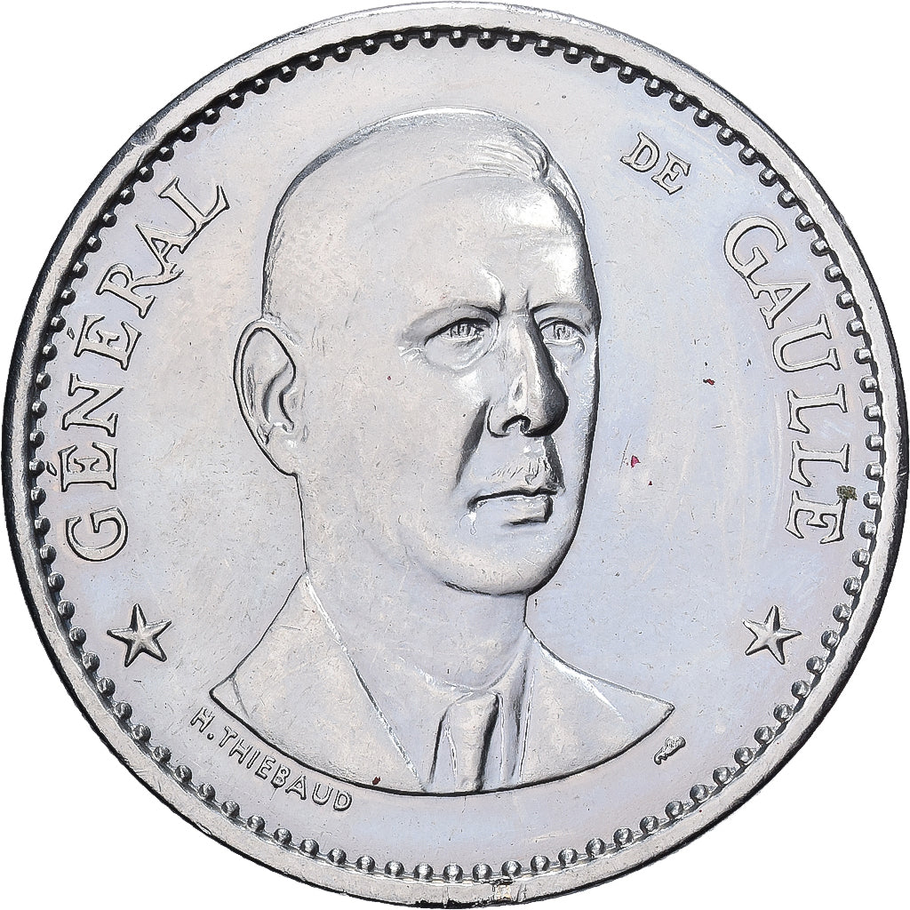 France, Médaille, Général De Gaulle, Cupro-nickel, SPL, Thiébaud