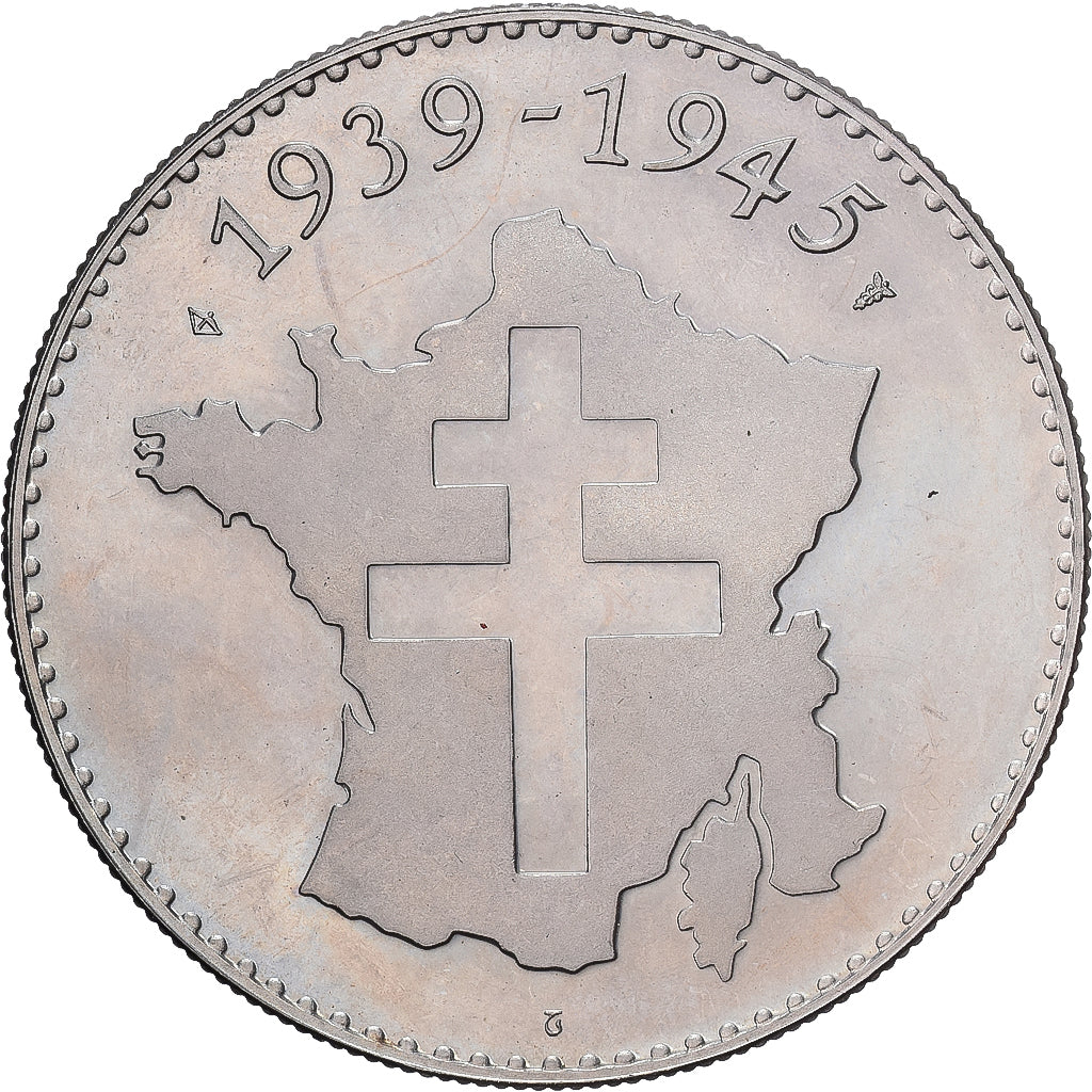 France, Medal, 1939-1945, Débarquement de Normandie, Copper-nickel, Jimenez