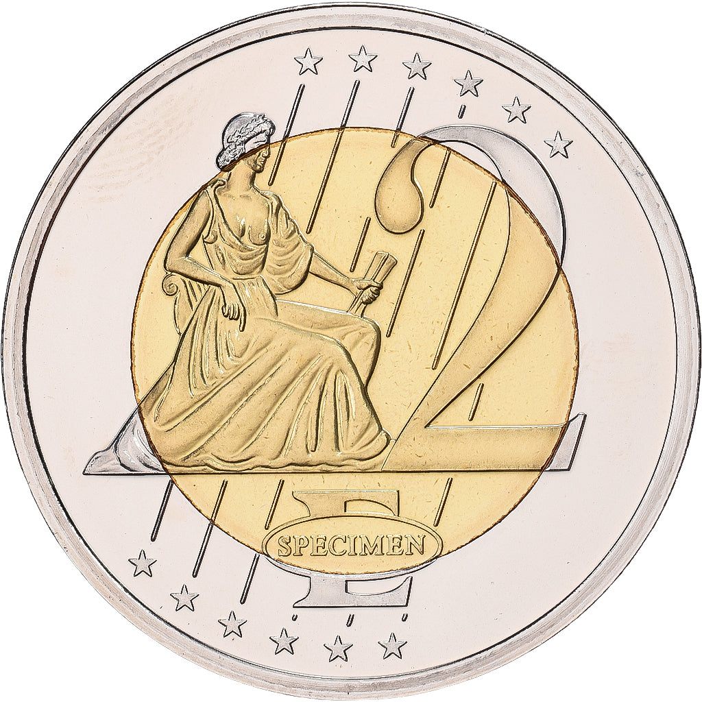 France, Médaille, 2 Euro Essai du Vatican, 2009, Bimétallique, FDC, unofficial